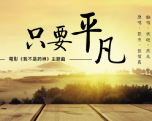 《只要平凡》张杰&张碧晨-<我不是药神>主题曲【LRC歌词/mp3/无损音乐flac】