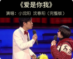 《爱是你我》小沈阳&沈春阳【LRC歌词下载/mp3/无损音乐flac】