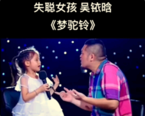 《梦驼铃》失聪女孩吴铱晗-童声版【LRC歌词/mp3/无损音乐flac】